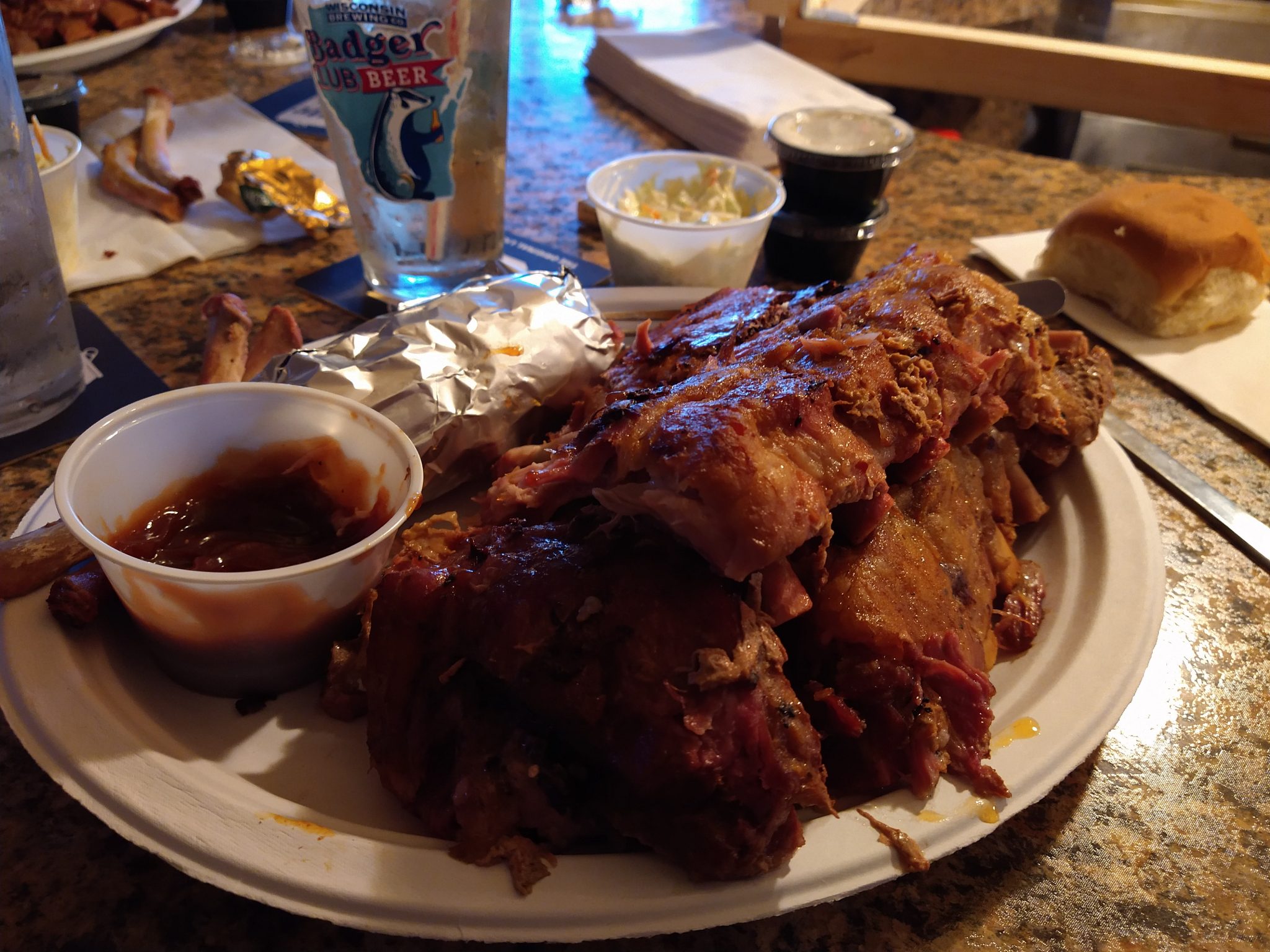 Thursday Slow Smoked Ribs at Bay Point Bar and Grill near Appleton and Oshkosh